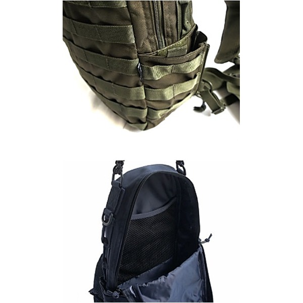 ワンショルダー バッグ ネイビー ミリタリーモール対応 裏防水