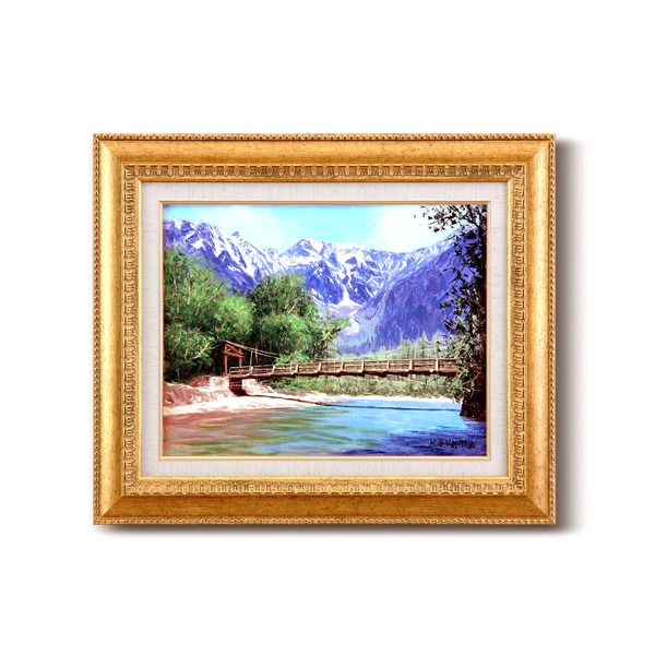 ☆桑山　茂☆「はな」油絵　10号　額縁セット ☆桑山 茂☆「はな」油絵 10号 額縁セット ☆桑山 茂☆「は