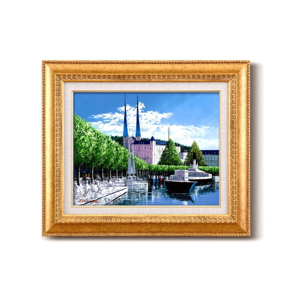 ☆桑山　茂☆「はな」油絵　10号　額縁セット ☆桑山 茂☆「はな」油絵 10号 額縁セット ☆桑山 茂☆「は