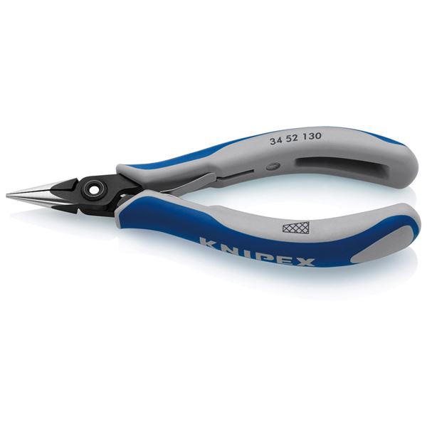 KNIPEX（クニペックス）3452-130 精密プライヤー 丸 クロスメッシュの通販は 8,915円