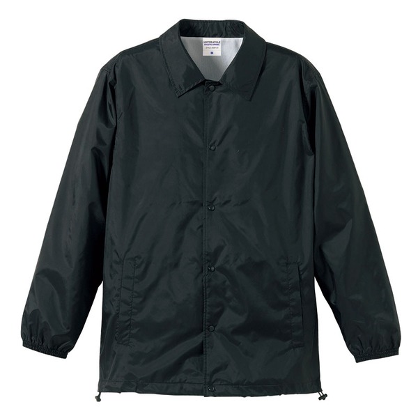 コーチ ジャケット ブラック M 撥水加工 防風加工 裏地起毛付き 蒸れ対策 防寒着 上着 アウター スポーツ 運動の通販は 5,590円