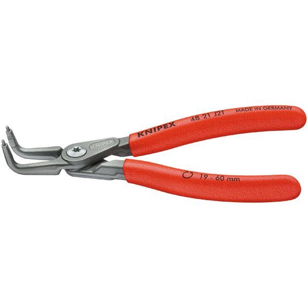 KNIPEX（クニペックス）4821-J11 穴用精密スナップリングプライヤー 曲（SB）の通販は