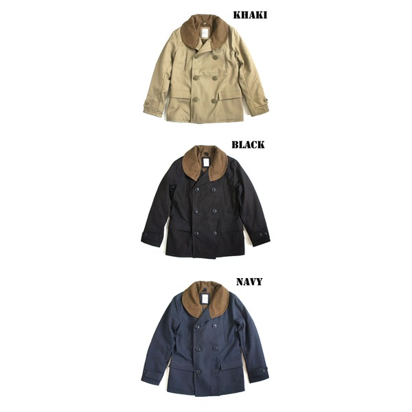 USタイプ M1938 マッキーノ コート Sサイズ ネイビー 表綿100％ 薄手