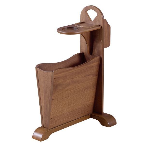 サイドテーブル ミニテーブル 幅45cm 木製 マガジンラック 収納ラック付き トムテ リビング ダイニング インテリア家具の通販は 9,281円