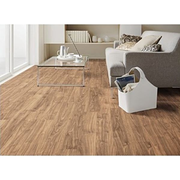 〔36枚セット〕 吸着 床タイル LPF-522 ウォールナット フローリング調 東リ ピタフィー 簡単 リフォーム リビング 模様替えの通販は