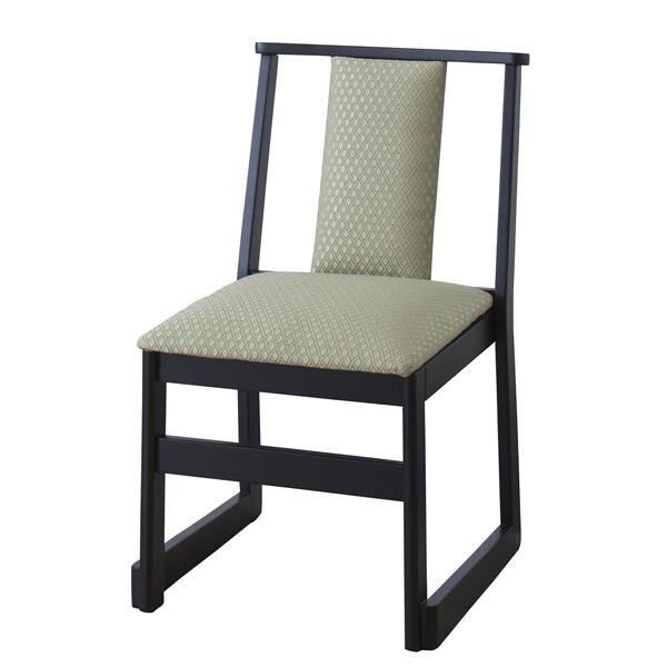 〔2脚セット〕 お座敷チェア パーソナルチェア 約幅46cm グリーン BC-243GR スタッキング 和風 料理店 店舗 冠婚葬祭の通販は 24,701円