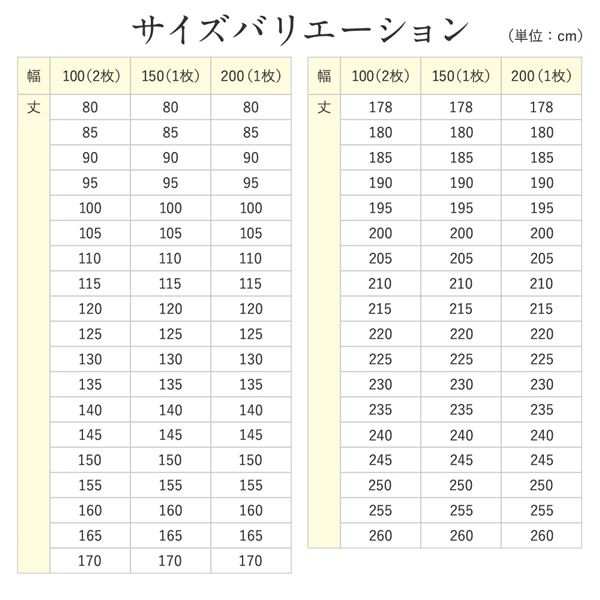 1級遮光 遮熱 遮音 ドレープカーテン/遮光カーテン 【幅200cm×丈120cm