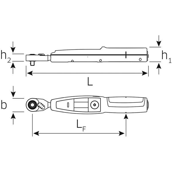 STAHLWILLE（スタビレー） 701／2 1／4SQ デジタルトルクレンチ1