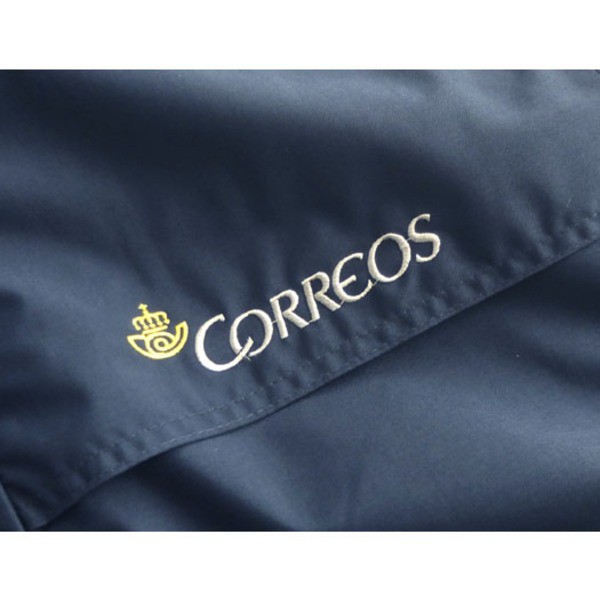 スペイン「CORREOS」（コレオス）前立て三重式ナイロン防水ジャケット