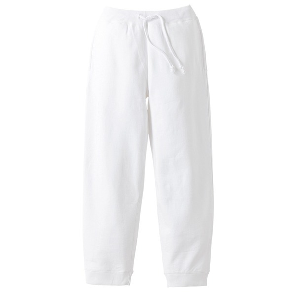 10オンス 裏地 パイル スウェットパンツ ホワイト S 綿100％ ウェストゴム 紐付き スウェット スポーツ ルームウェアの通販は 5,101円