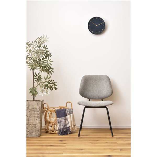 オシャレ ダイニングチェア パーソナルチェア 約幅50cm グレー スチール 完成品 リビング 在宅ワーク 店舗 インテリア家具 通販 