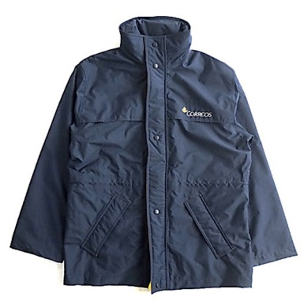 スペイン 郵便事業者 CORREOS ナイロン ジャケット XS 日本サイズ M相当 デッドストック 未使用 ワークジャケット 作業着
