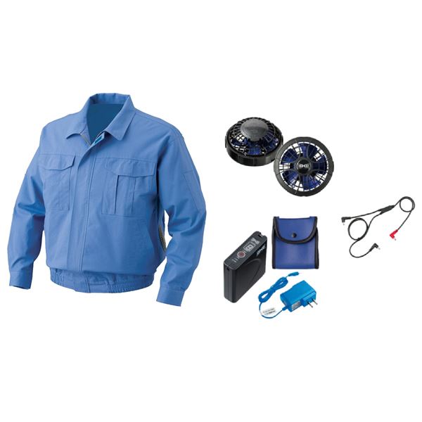 KU91730 空調服 R 綿 難燃性 FAN2300B・RD9261・LISUPER1セット ライト