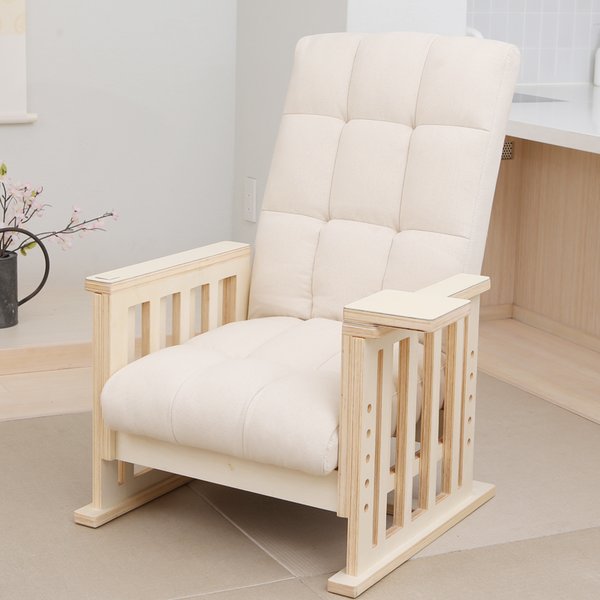 【完成品】やすらぎ高座椅子 座椅子 折りたたみ 10段階リクライニング 完成品】やすらぎ高座椅子 座椅子 折りたたみ 10段階リクライニング 4