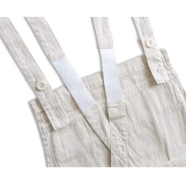 フランス海軍 オーバーオール オフホワイト 12 M ヘリボーン地 綿100％ フランス軍 レプリカ ミリタリーウェア 軍モノ 白 フランス海軍 オーバーオール オフホワイト 12 M ヘリボーン地 綿100