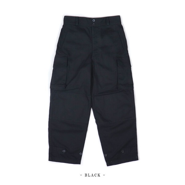フランス軍 M47 フィールドパンツ 後期型 カーゴパンツ レプリカ ブラック 24 約86cm 仏軍 ミリタリーパンツ 軍モノ 軍パンの通販は 9,545円