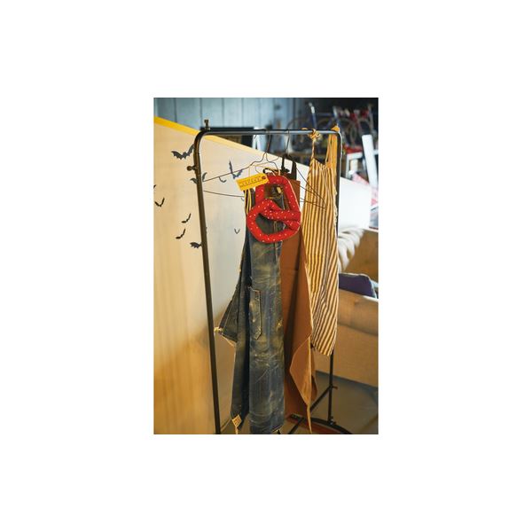 ハンガーラック 衣類収納 幅95cm 木製 ウレタン塗装 アイアンハンガー リビング ベッドルーム 寝室 インテリア家具の通販は