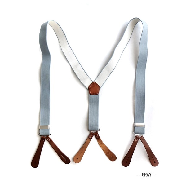 【ヴィンテージ】1996イギリス空軍 RAF ロイヤルエアフォースサスペンダー イギリス軍 RAF Royal Air Force ラバーサスペンダー復刻版 グレー