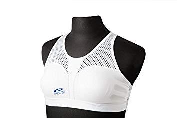 マーシャルワールド 女性用硬質チェストガード・M・白【CGS-M-N】【新ロゴでの手配となります】（沖縄・離島配送不可）