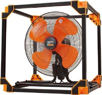 TRUSCO トラスコ中山 TRUSCO 全閉式アルミハネ工場扇“ゼフィール”キューブタイプ TFZPA45Z（沖縄・離島配送不可）