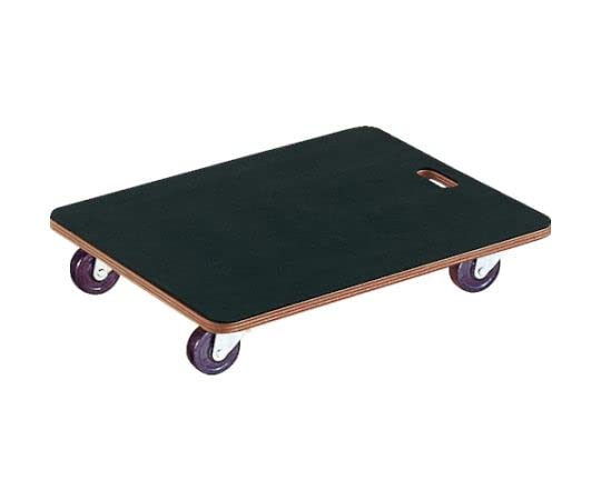 TRUSCO トラスコ中山 ＴＲＵＳＣＯ　合板平台車プティカルゴゴム貼４５０ｘ６００ゴム車輪 PCG-4560G 5116708（沖縄・離島配送不可）