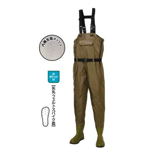 ハンシン MW-125 ドライメッシュウェーダー 先丸 28.0cm MW12528.0 HANSHIN KIJI 阪神素地 MW-125 ドライメッシュウェーダー 先丸 24.0cm
