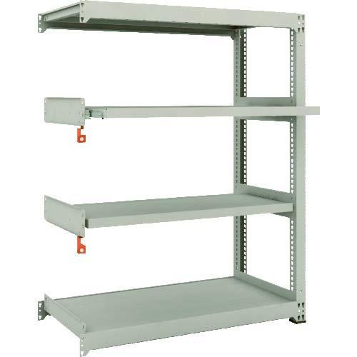 トラスコ(TRUSCO) M3型中量棚 900X921XH1800 5段 単体 免震樹脂ベース付 ネオグレー M3-6395SFC ポイント10倍トラスコ中山(株) TRUSCO スチールラック M3型中量棚