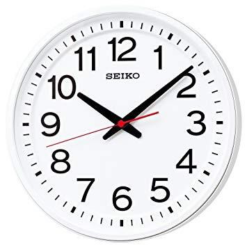 セイコークロック(Seiko Clock) セイコー クロック 掛け時計 アナログ 白 KX623W SEIKO（沖縄・離島配送不可）