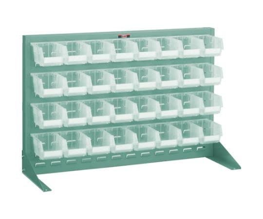 TRUSCO トラスコ中山 ＴＲＵＳＣＯ　パネルコンテナラック片面卓上式９００×３０５×６００　緑 T-0632N-TM 3526704（沖縄・離島配送不可）の通販は 43,889円