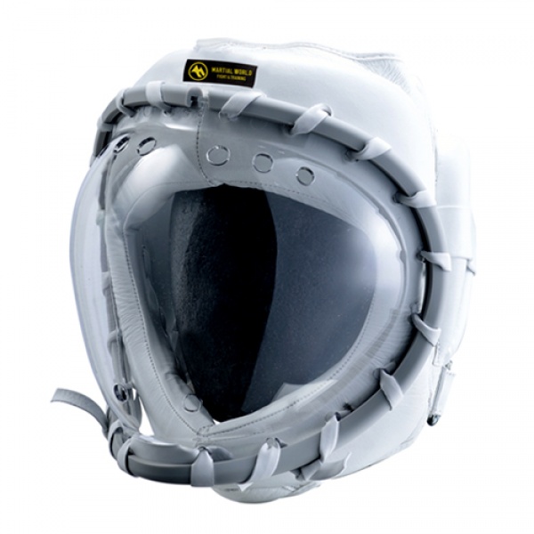 マーシャルワールドジャパン HGKP3-L-WH K-プロテクターヘッドガード(大人用)白【新ロゴでの手配となります】（沖縄・離島配送不可）
