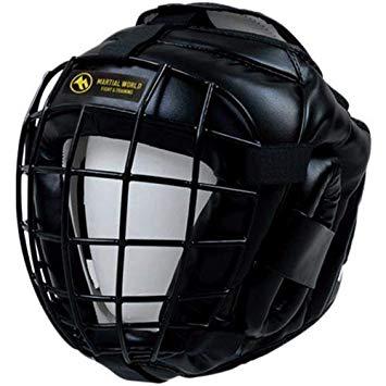 マーシャルワールドジャパン HG17S-JR-BK ヘッドガード金網面・ジュニア・黒【新ロゴでの手配となります】（沖縄・離島配送不可）の通販は 8,649円