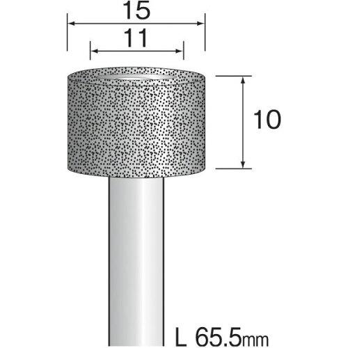 ミニター ミニモ 電着ダイヤモンドバー#80 Φ15（沖縄・離島配送不可）の通販は 9,853円