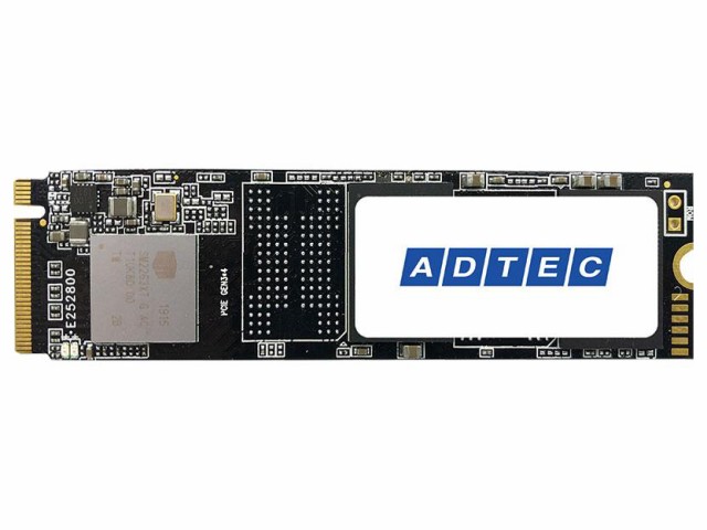 アドテック ADTEC M.2 500GB 3D TLC NVMe PCIe Gen3x4 (2280) / AD-M2DP80-5(AD-M2DP80-500G)（沖縄・離島配送不可）