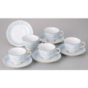 Noritake ノリタケ レースウッドゴールド ティー・コーヒー碗皿5客