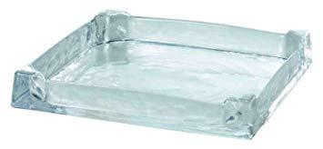東洋佐々木ガラス 中皿 クリア 240mm グラッセ スクエアトレー 240 日本製 46417（沖縄・離島配送不可）