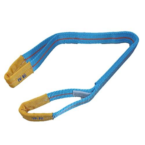 テザック ブルースリング JIS4等級 両端アイ形 幅75mm X 長さ8.0m 最大使用荷重3.2t テザック ブルースリング 4E75X8.0 未使用 2本セット 使用荷重3.2t 長さ