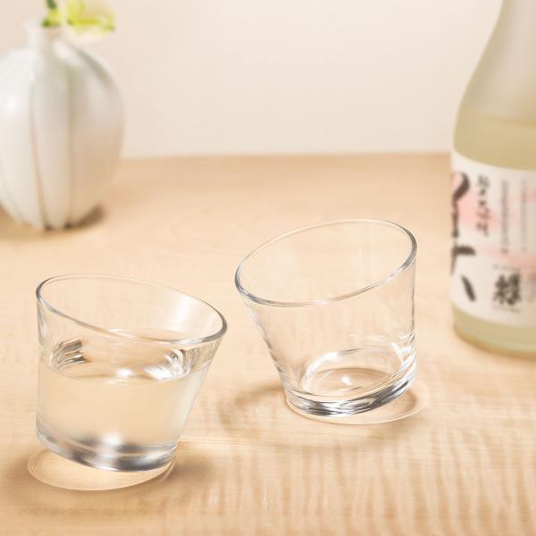 アデリア(ADERIA) ≪日本製≫ゆらりゆらり 盃【日本酒】【冷酒】【さかずき】【利き酒】【家のみ】 (35278 P-6729)（入数72）（沖縄・離