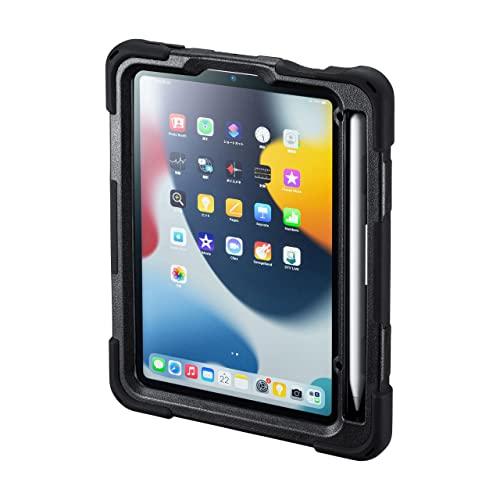 SANWASUPPLY サンワサプライ iPad mini耐衝撃ケース(ハンドル、スタンド、ショルダーベルト付き) PDA-IPAD1817BK（沖縄・離島配送不可）