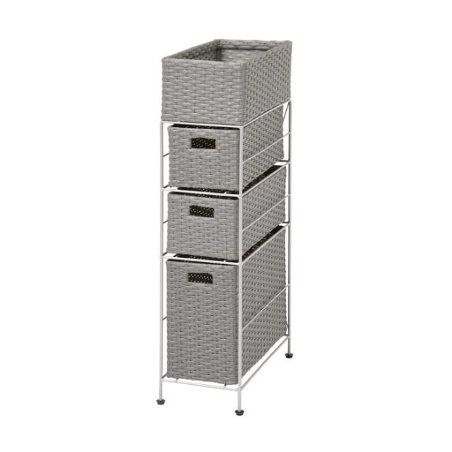 HAGIHARA 萩原 ランドリー   RAN-2406GY ※北海道、沖縄、離島配送不可（沖縄・離島配送不可）の通販は 6,639円