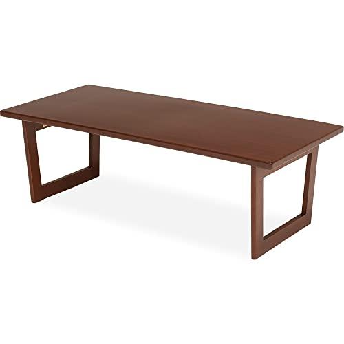 HAGIHARA 萩原 折れ脚テーブル VT-7927BR ※北海道、沖縄、離島配送不可（沖縄・離島配送不可）の通販は