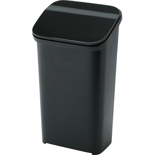 RISU リス リス ゴミ箱 smooth プッシュダストボックス20  スリム 20L ブラック（沖縄・離島配送不可）の通販は 5,902円
