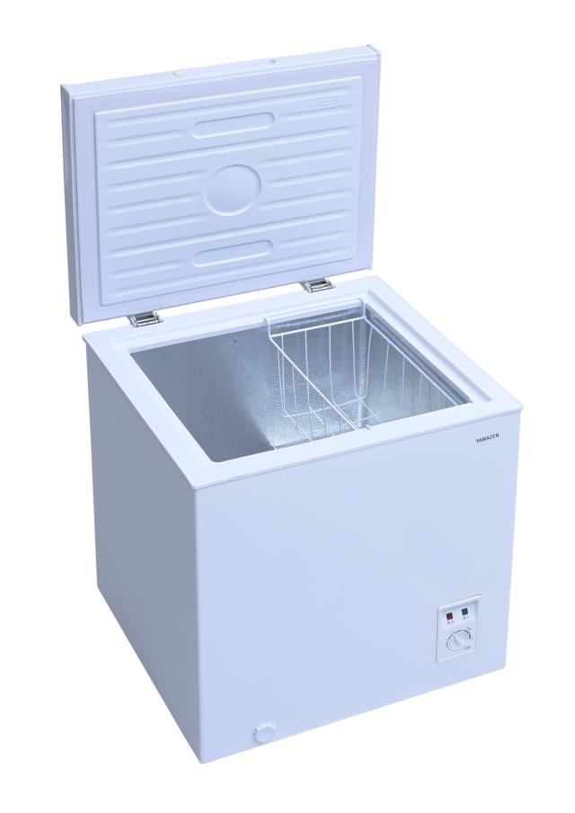 アイリスオーヤマ ICSD-14B-W 冷凍庫 上開き 142L 温度調節3段階 LED庫