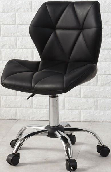 デスクチェア　ワーキングチェア　黒　昇降椅子　キャスター デスクチェアワーキングチェア黒昇降椅子キャスター