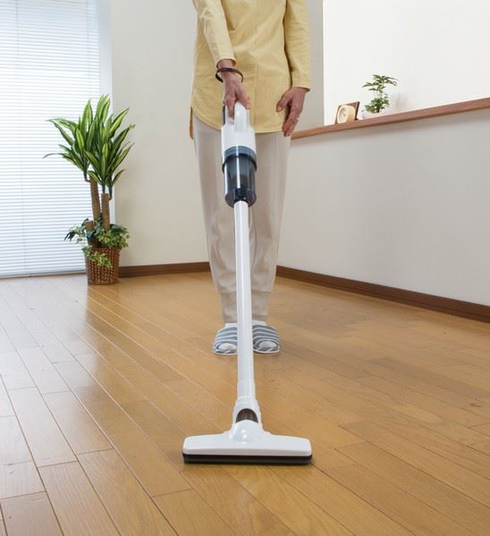 充電式コードレスハイパワークリーナー 6点セット ブラウン