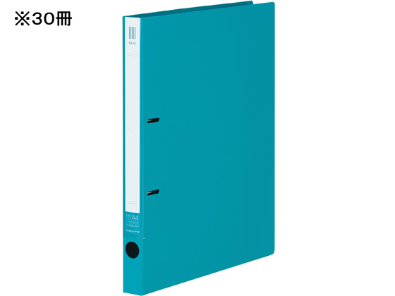 リングファイルNEOS A4タテ 背幅27mm ターコイズブルー 30冊 コクヨ ﾌ-NE420NBの通販は 8,789円