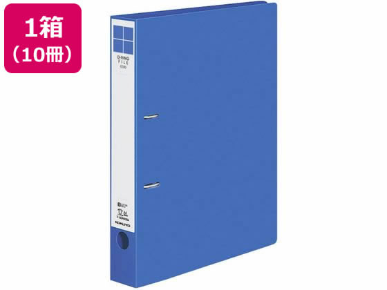 Dリングファイル〈ER〉A4タテ とじ厚30mm 青 10冊 コクヨ ﾌ-UDR430Bの通販は