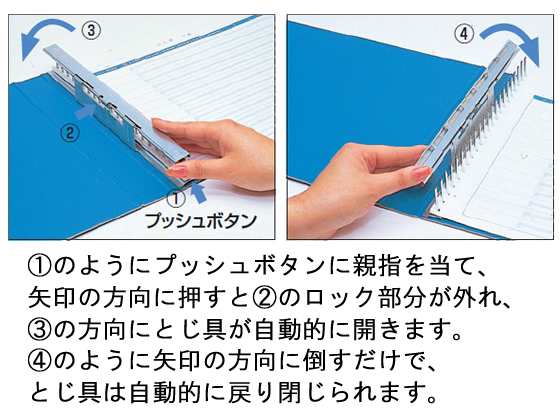 データバインダーT(バースト用・ワイド)T11×Y10 青 10冊 コクヨ EBT-L2210