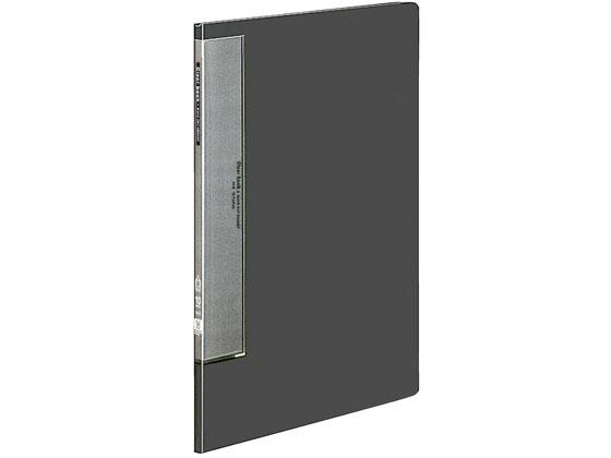 クリヤーブックウェーブカットA4縦10ポケット 濃灰 10冊 コクヨ ﾗ-T550DM