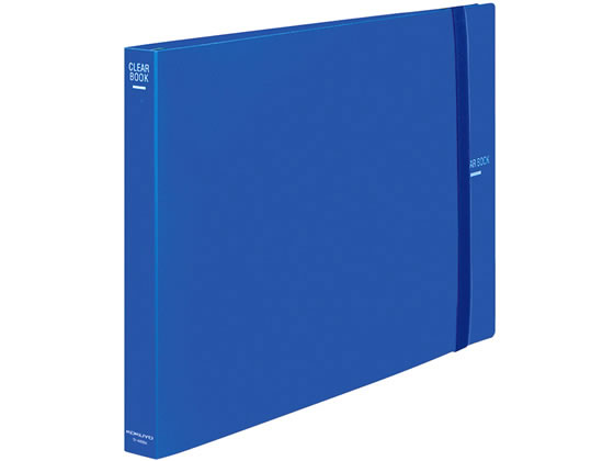 クリヤーブック 差替式 Ａ3ヨコ 30穴 背幅34mm 青 コクヨ ﾗ-468Bの通販は 5,155円