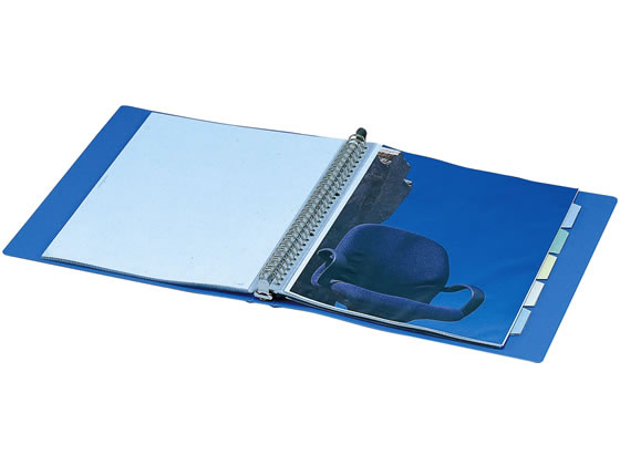 コクヨ クリアファイル 替紙式 A4 30穴 60枚 濃灰 10冊 Ａ４ 差替式 クリヤーファイル